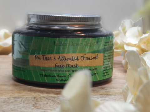 Tea Tree and Activated Charcoal Face Mask