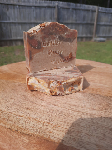 Pipe Tobacco and Cashmere   - Handmade Soap